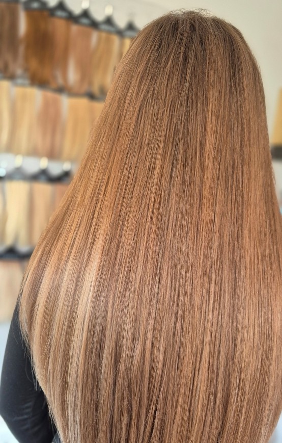 Beautiful hair transformation